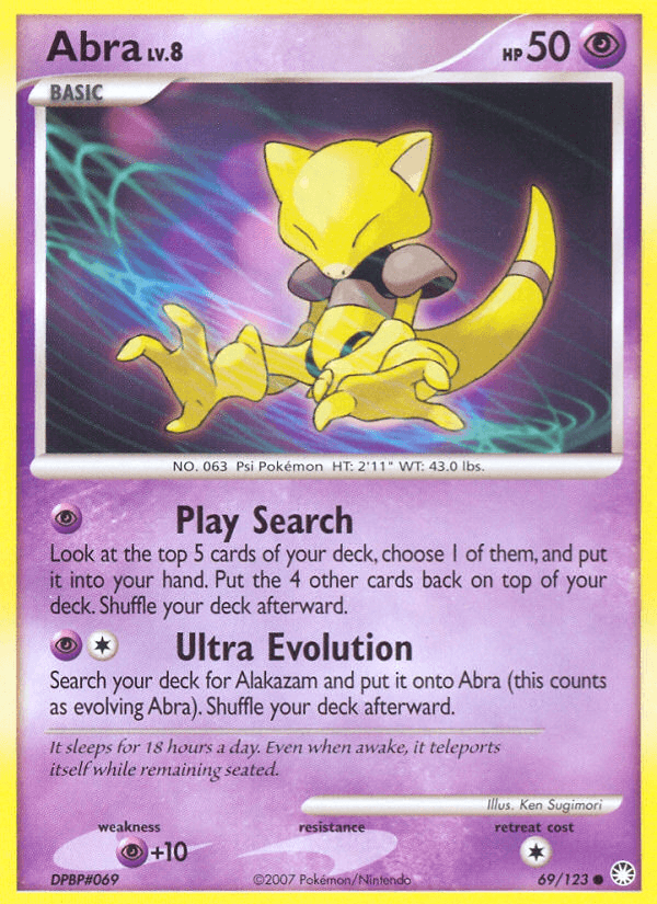 Abra — Mysterious Treasures #69