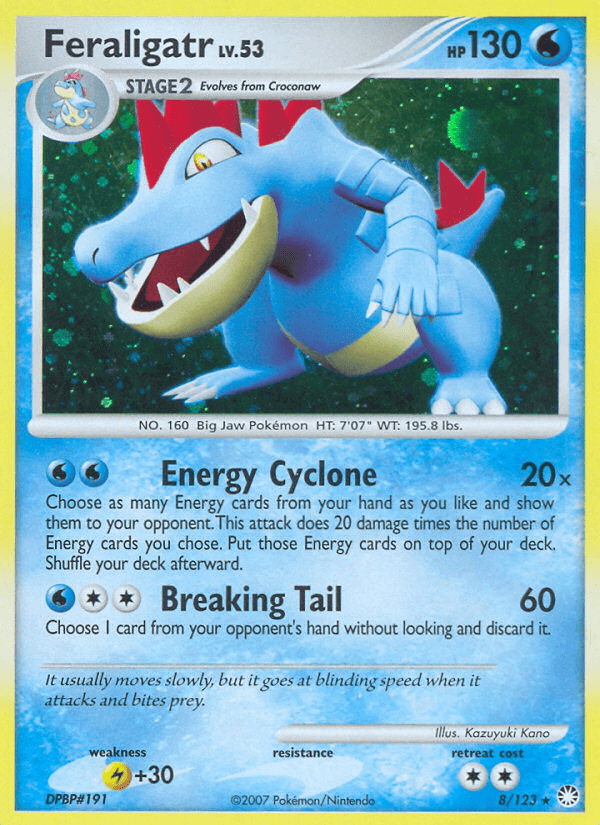 Feraligatr — Mysterious Treasures #8