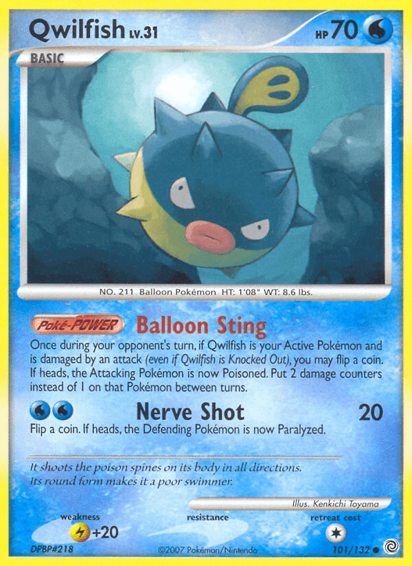 Qwilfish — Secret Wonders #101
