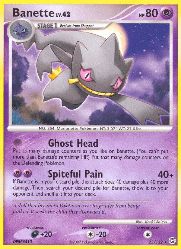 Banette — Secret Wonders #23