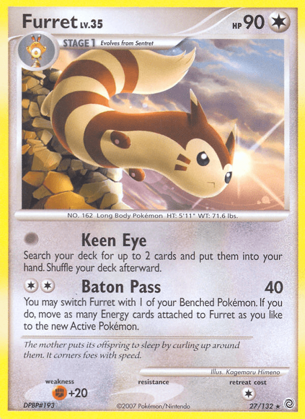 Furret — Secret Wonders #27