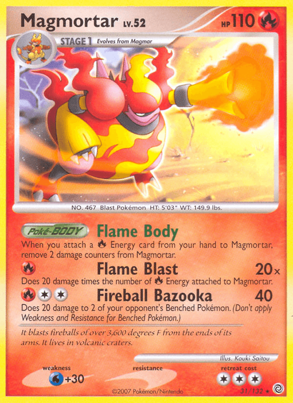 Magmortar — Secret Wonders #31