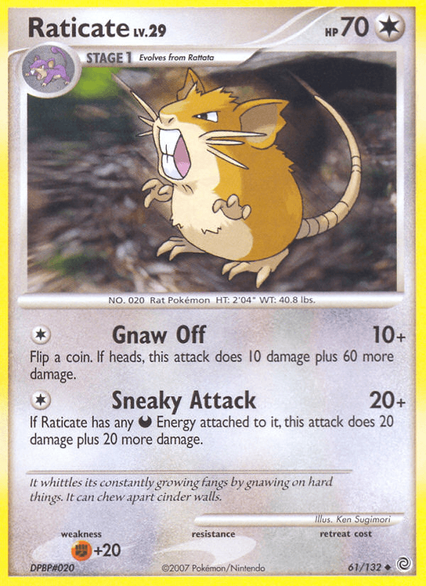 Raticate — Secret Wonders #61