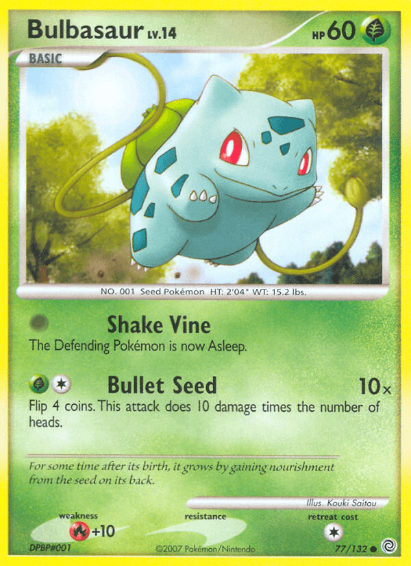Bulbasaur — Secret Wonders #77