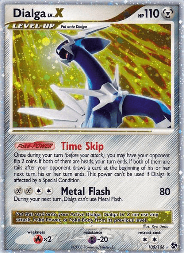 Dialga LV.X — Great Encounters #105