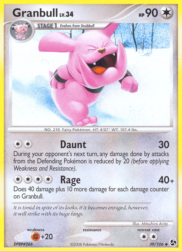 Granbull — Great Encounters #39