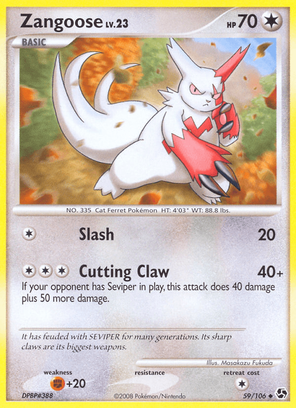 Zangoose — Great Encounters #59