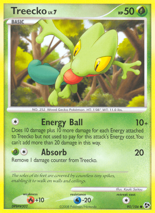 Treecko — Great Encounters #90