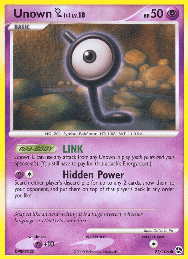Unown [L] — Great Encounters #91