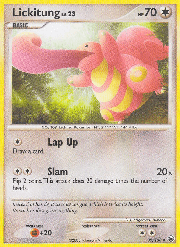 Lickitung — Majestic Dawn #39