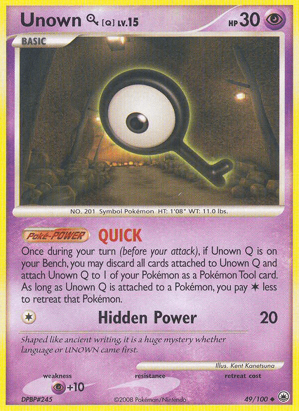 Unown [Q] — Majestic Dawn #49