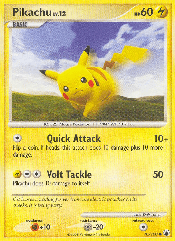 Pikachu — Majestic Dawn #70