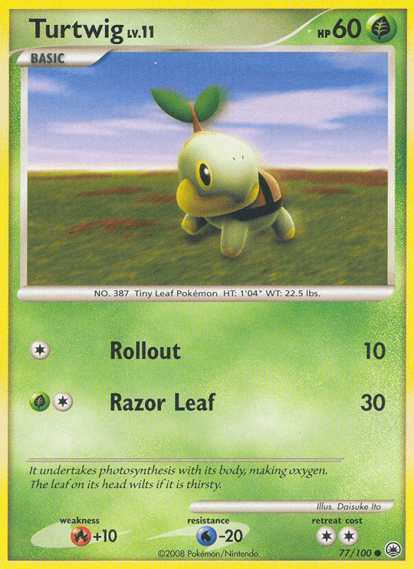Turtwig — Majestic Dawn #77