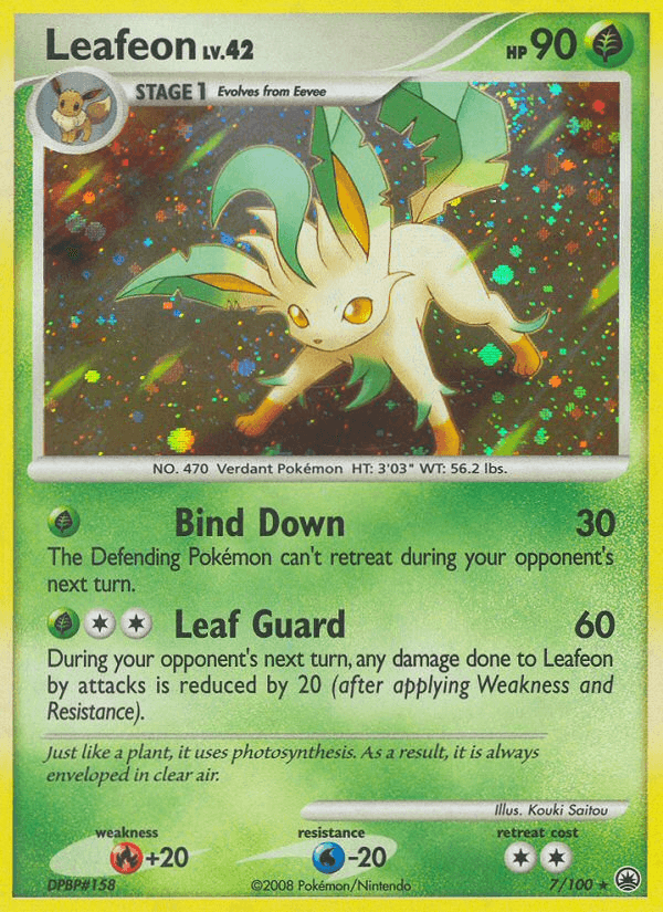 Leafeon — Majestic Dawn #7