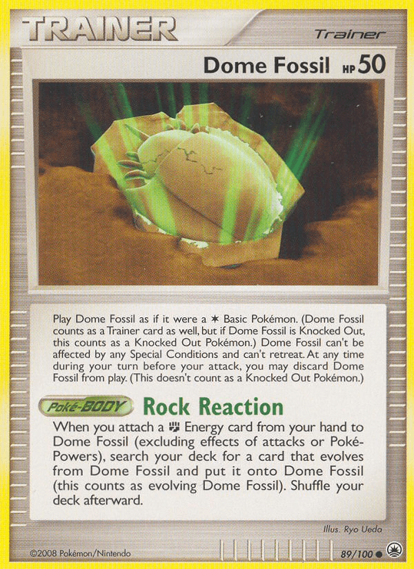 Dome Fossil — Majestic Dawn #89