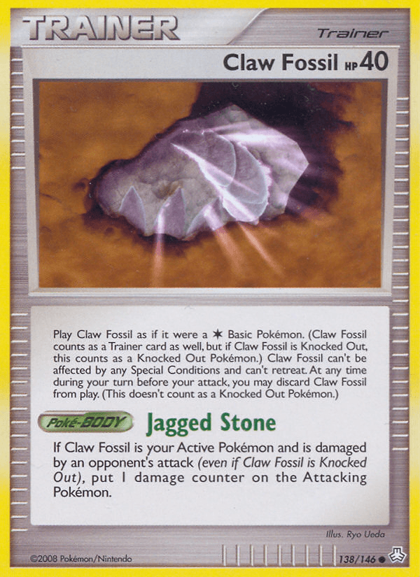 Claw Fossil — Legends Awakened #138