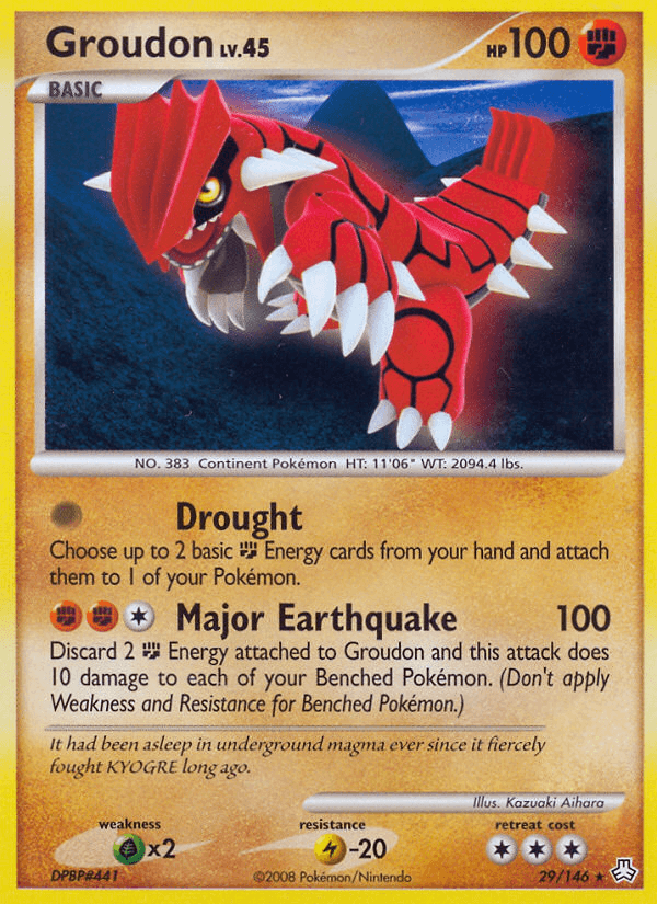 Groudon — Legends Awakened #29