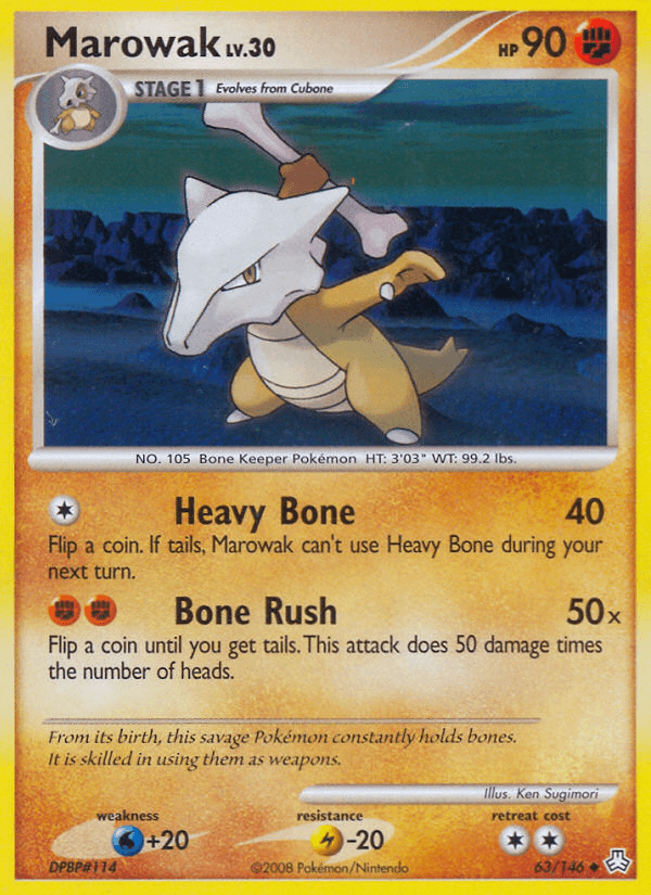 Marowak — Legends Awakened #63