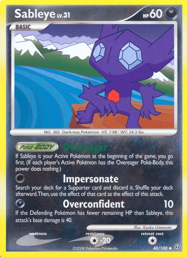Sableye — Stormfront #48