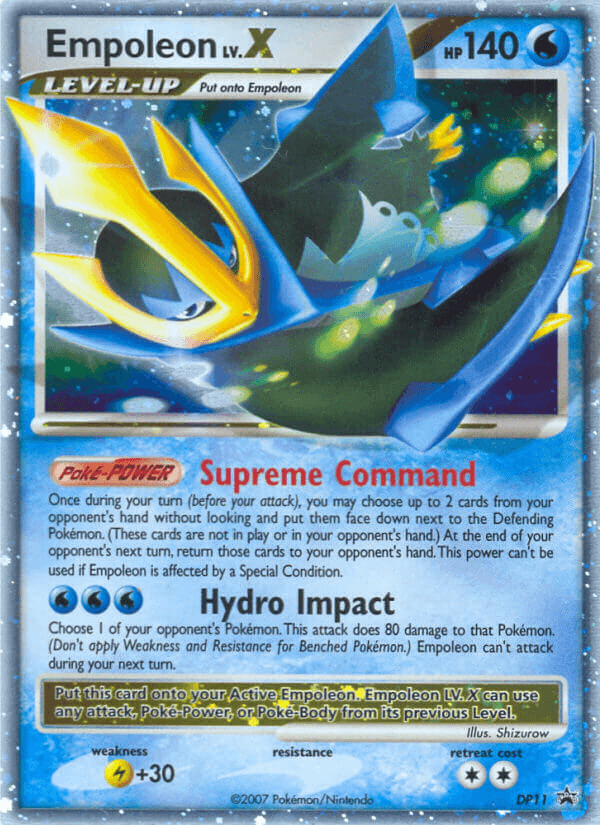 Empoleon LV.X — DP Black Star Promos #DP11