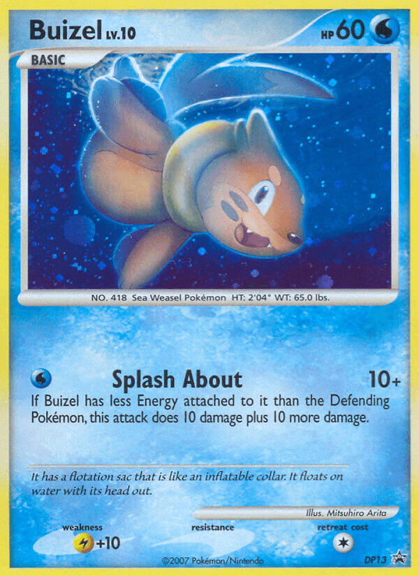 Buizel — DP Black Star Promos #DP13