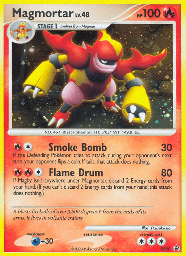 Magmortar — DP Black Star Promos #DP20