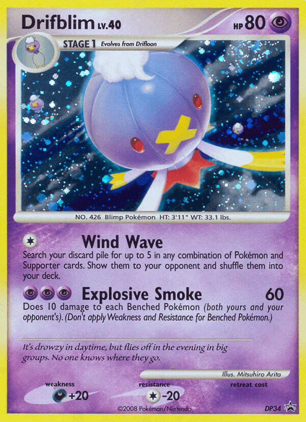 Drifblim — DP Black Star Promos #DP34