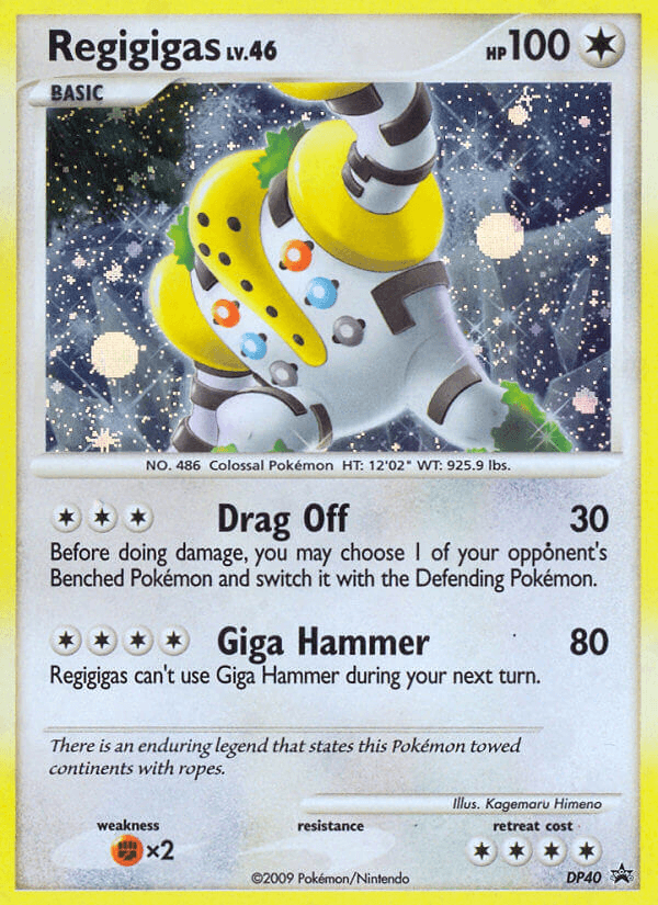 Regigigas — DP Black Star Promos #DP40