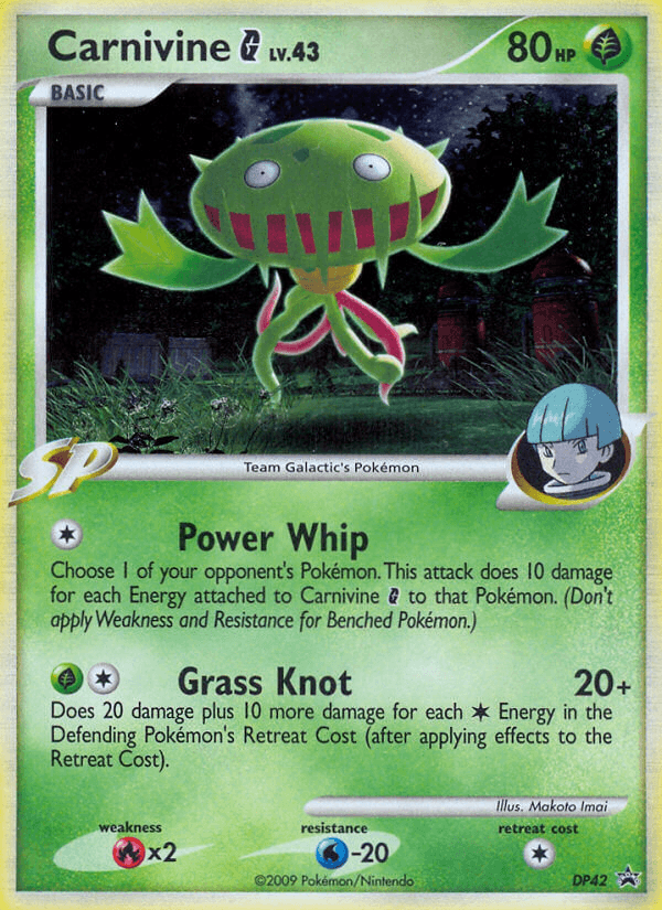 Carnivine G — DP Black Star Promos #DP42