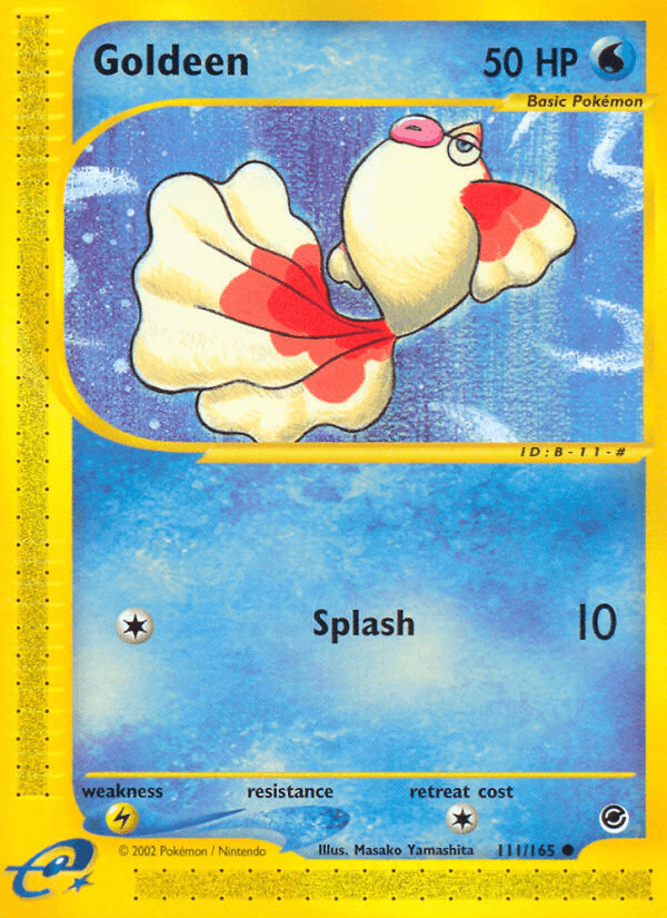 Goldeen — Expedition Base Set #111