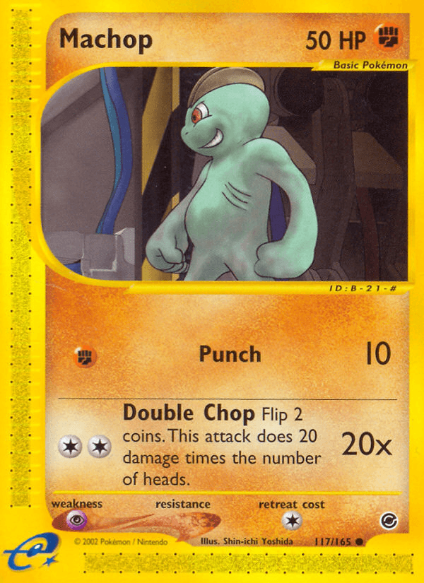 Machop — Expedition Base Set #117