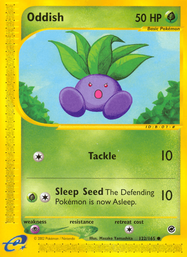 Oddish — Expedition Base Set #122