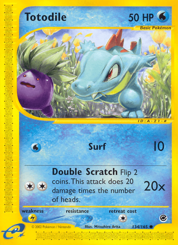 Totodile — Expedition Base Set #134