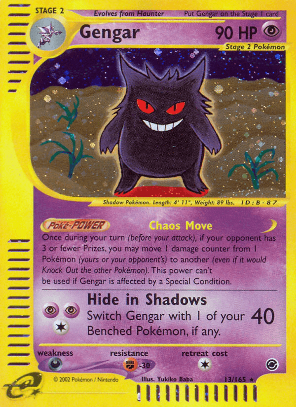 Gengar — Expedition Base Set #13