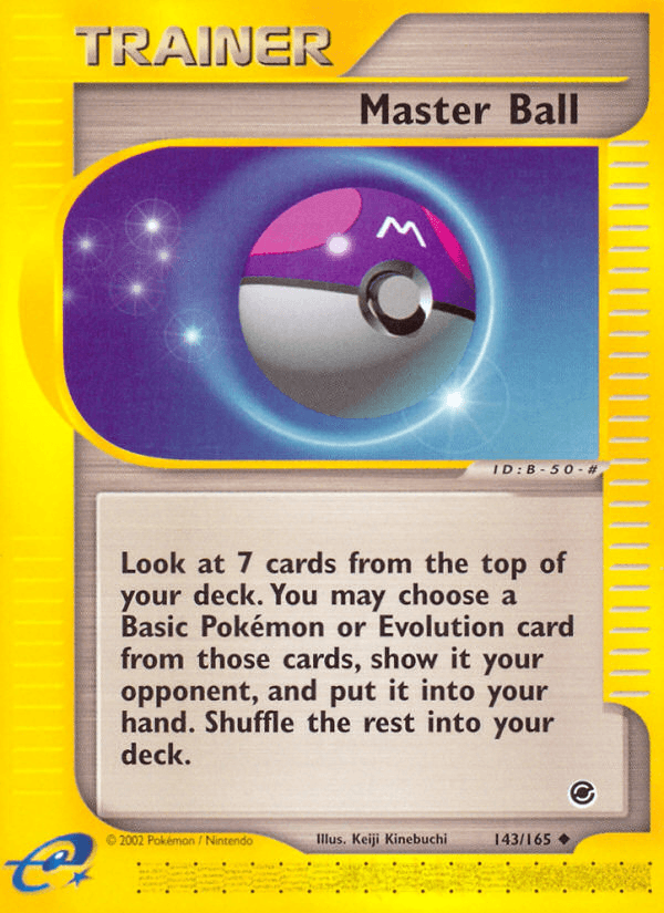 Master Ball — Expedition Base Set #143