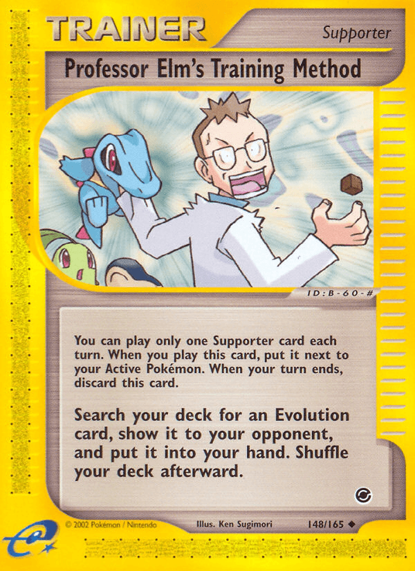 Professor Elm's Training Method — Expedition Base Set #148