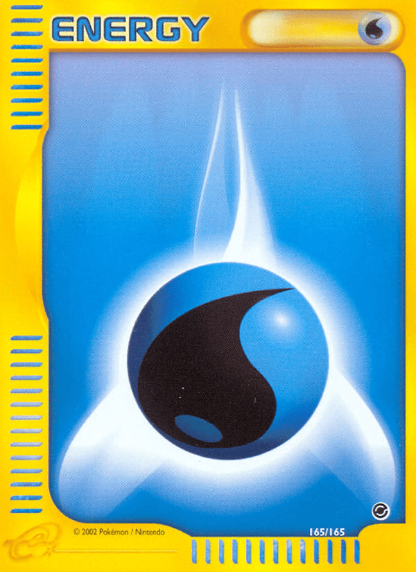 Water Energy — Expedition Base Set #165