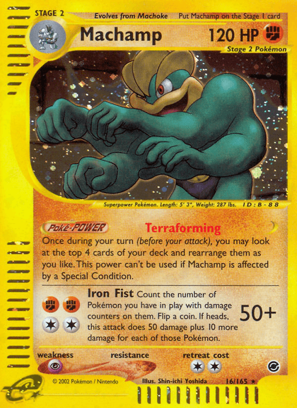 Machamp — Expedition Base Set #16