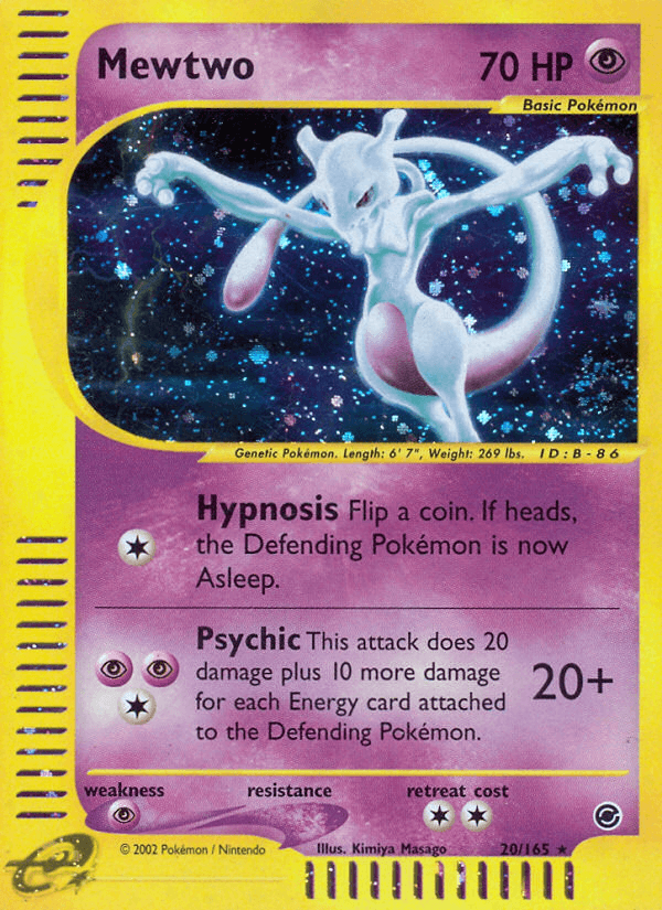 Mewtwo — Expedition Base Set #20