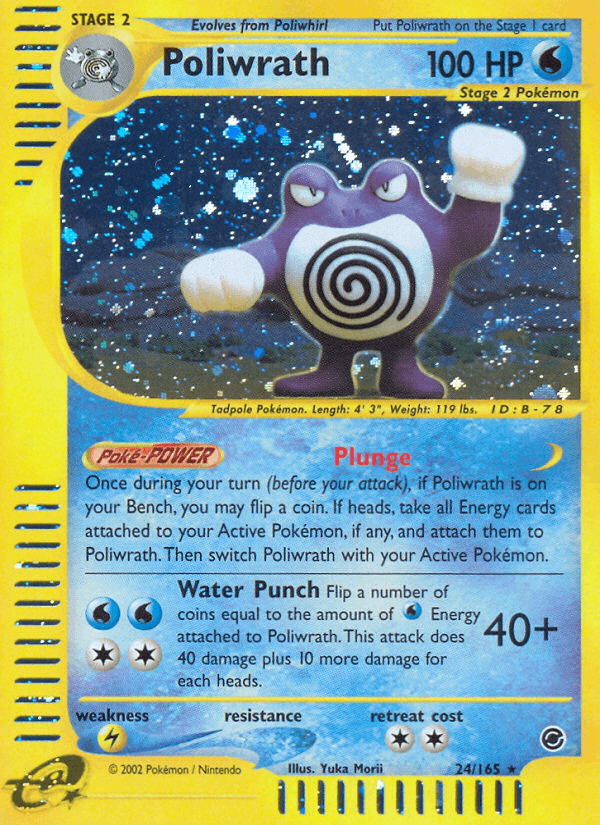 Poliwrath — Expedition Base Set #24