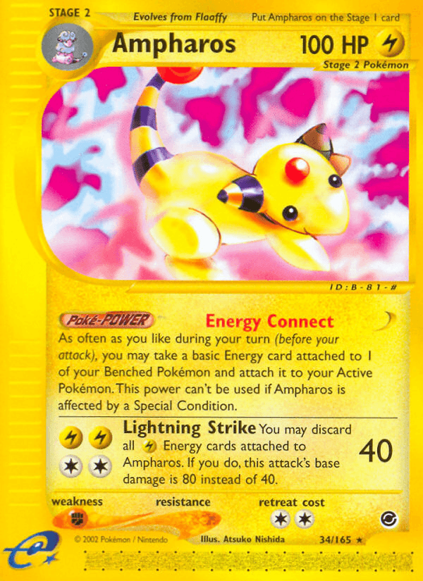 Ampharos — Expedition Base Set #34