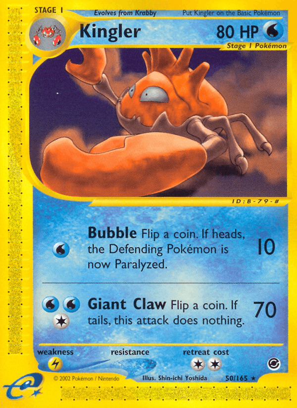 Kingler — Expedition Base Set #50
