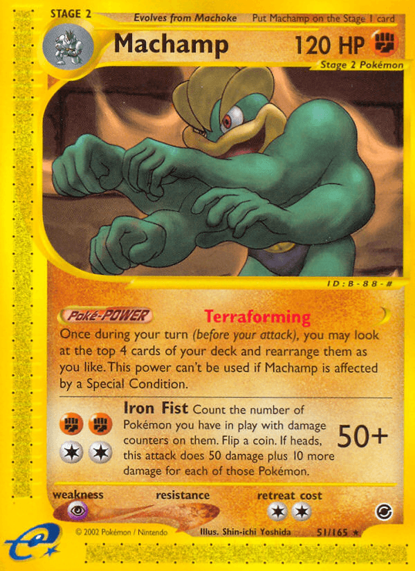 Machamp — Expedition Base Set #51