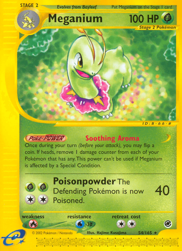 Meganium — Expedition Base Set #54