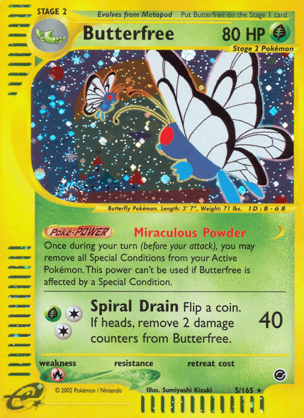 Butterfree — Expedition Base Set #5