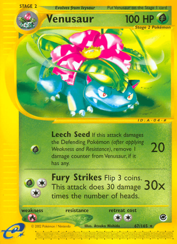 Venusaur — Expedition Base Set #67