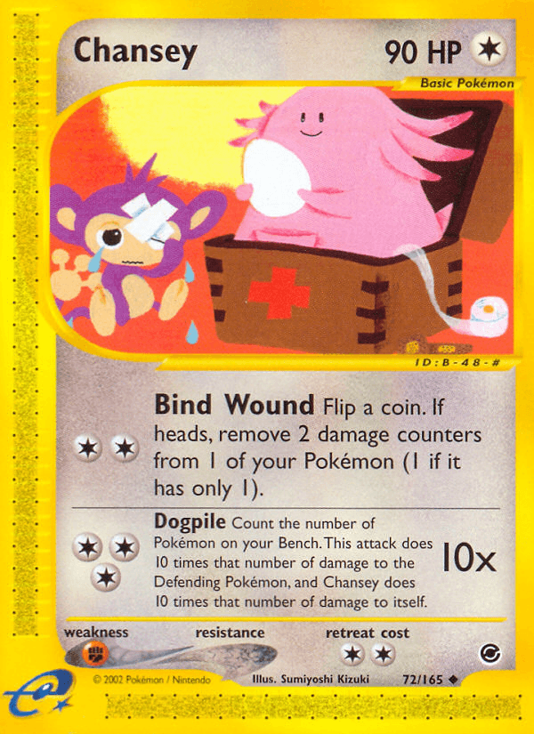 Chansey — Expedition Base Set #72