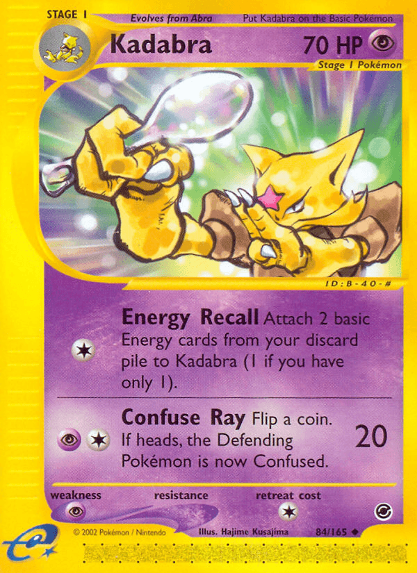 Kadabra — Expedition Base Set #84