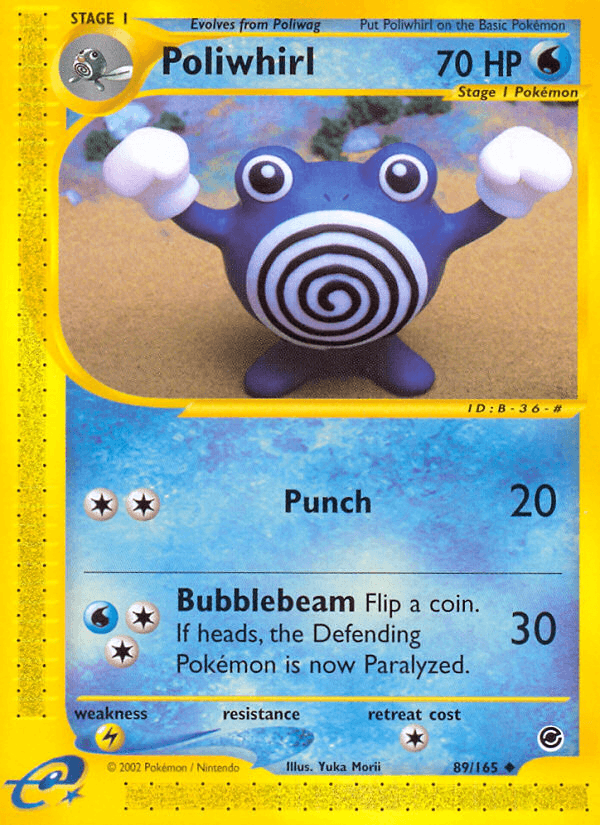 Poliwhirl — Expedition Base Set #89