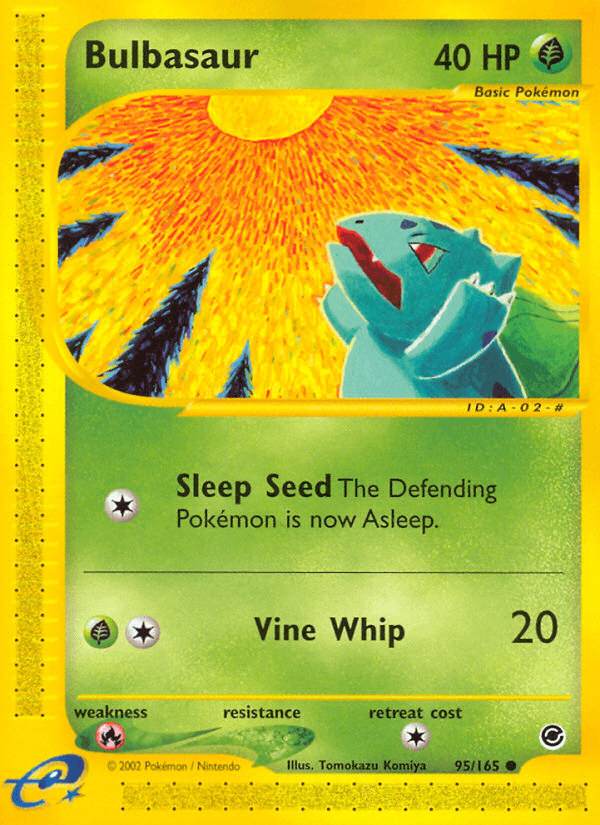 Bulbasaur — Expedition Base Set #95